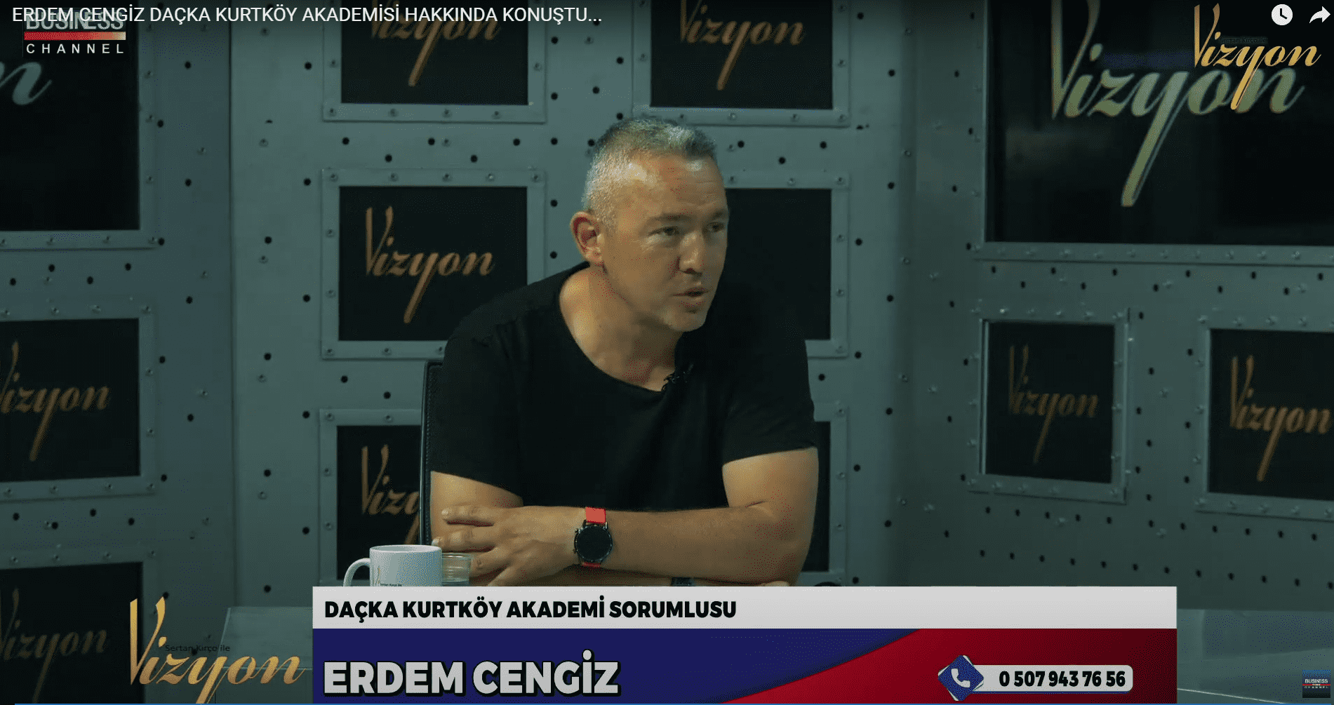 ERDEM CENGİZ DAÇKA KURTKÖY AKADEMİSİ HAKKINDA KONUŞTU…