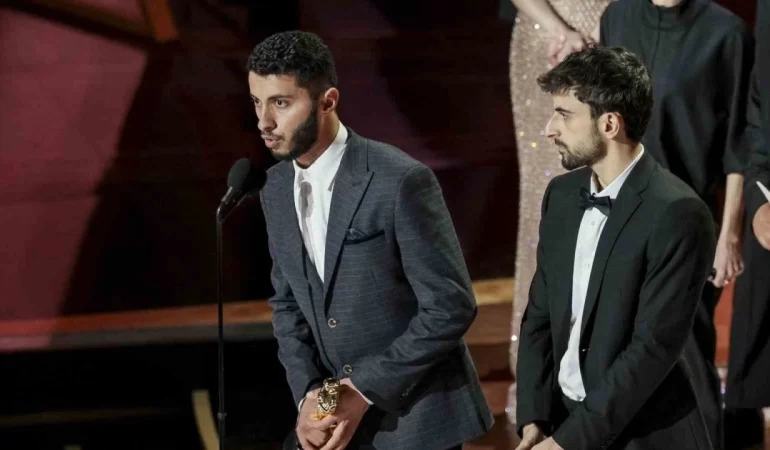 OSCAR ÖDÜL TÖRENİ’NDE FİLİSTİNLİ VE İSRAİLLİ YÖNETMENDEN SOYKIRIMIN SONLANDIRILMASI ÇAĞRISI