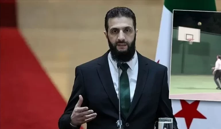 ŞARA VE ŞEYBANİ BASKETBOL SAHASINDA